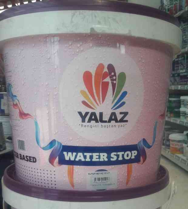 Yalaz Water Stop Sutut Beyaz 15 Lt